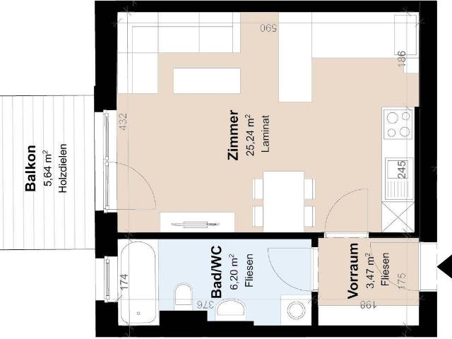 Apartment mieten in Eggenberg, Gersdorf-Feistritz