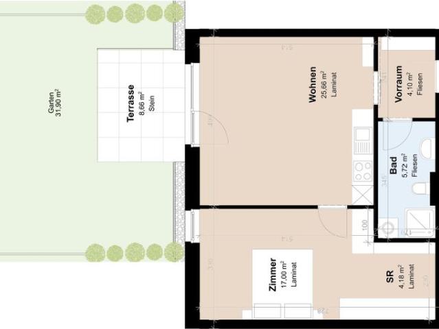 Apartment mieten in Eggenberg, Gersdorf-Feistritz