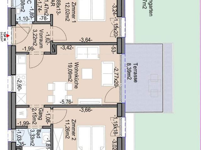 Apartment mieten in Lend, Gersdorf-Feistritz
