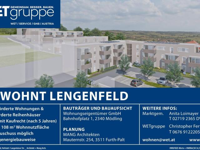 Apartment mieten in Lengenfeld, Niederösterreich
