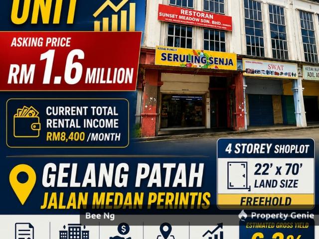 Shop for sale in Bukit Ledang, Johor