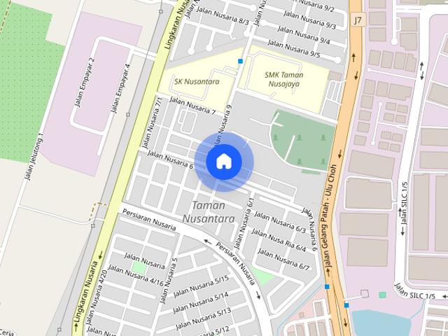 House for rent in Taman Nusantara, Iskandar Puteri