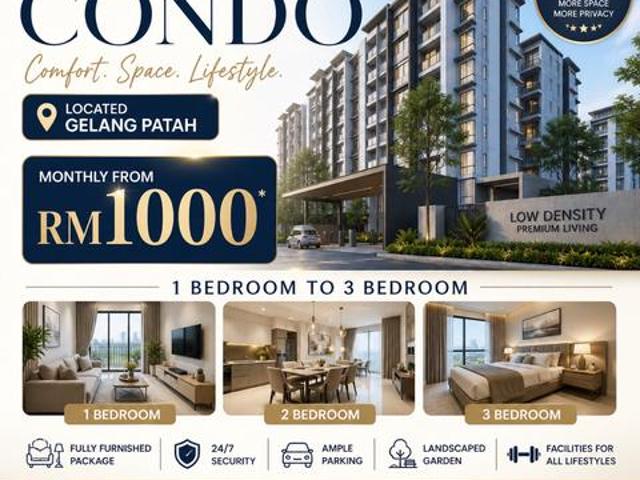Serviced Residence for sale in Bukit Ledang, Johor