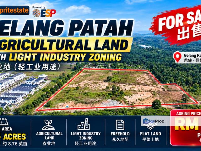 Warehouse for sale in Johor Bahru, Johor