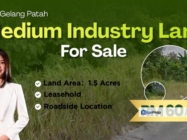 Warehouse for sale in Johor