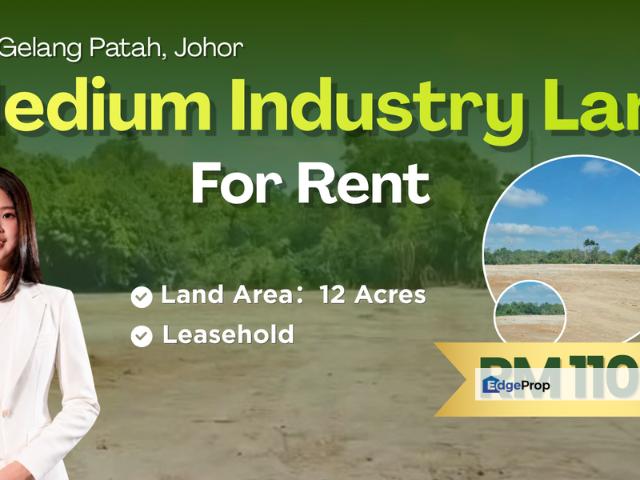 Warehouse for rent in Johor