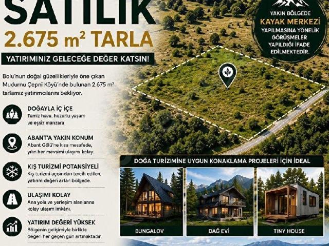 Mudurnu, Bolu içerisinde satılık Arsa