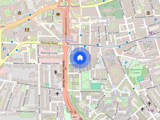 Apartment for rent in Saint George's, South Yorkshire