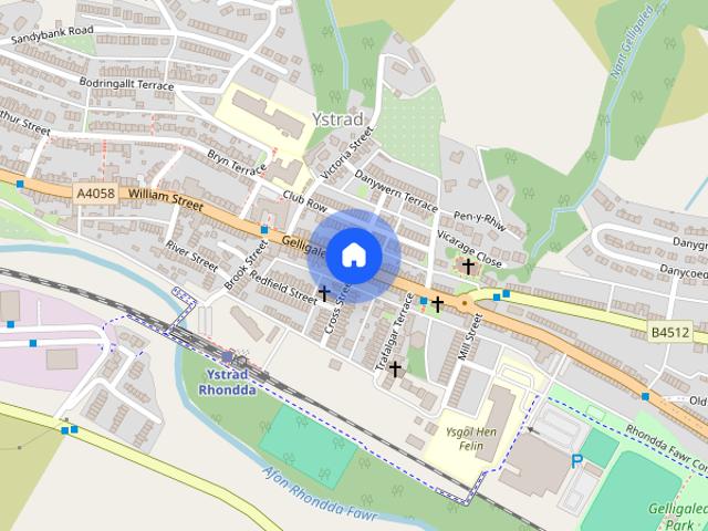 House for rent in Ystrad