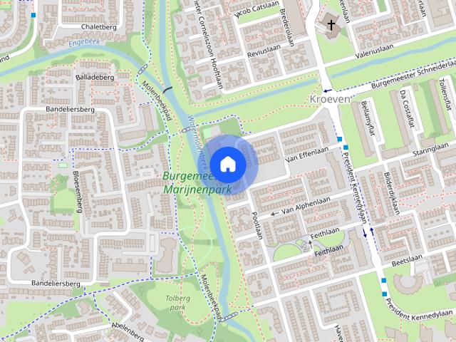 Appartement te huur in Kroeven, Roosendaal