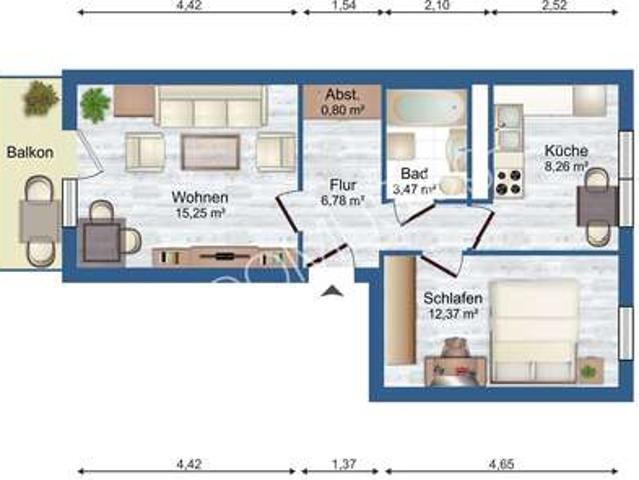 Apartment mieten in Mehna, Thüringen