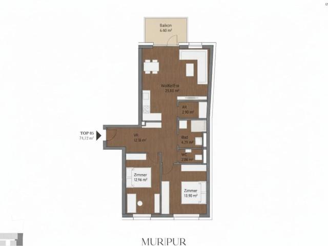 Wohnung kaufen in Gries, Gersdorf-Feistritz