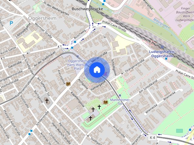 Apartment mieten in Ludwigshafen-Oggersheim, Ludwigshafen