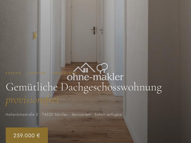 Apartment kaufen in Ilshofen, Baden-Württemberg