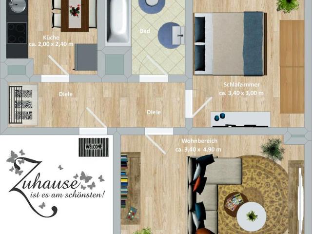 Wohnung mieten in Margarethenhöhe, Essen