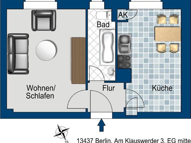 Apartment mieten in Wittenau, Berlin