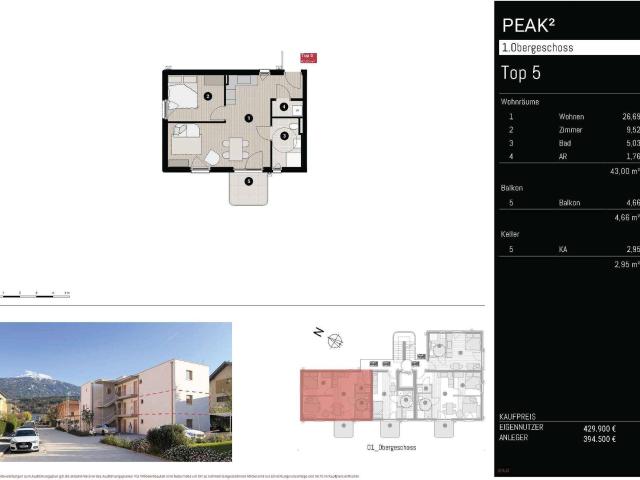 Apartment kaufen in Amras, Innsbruck
