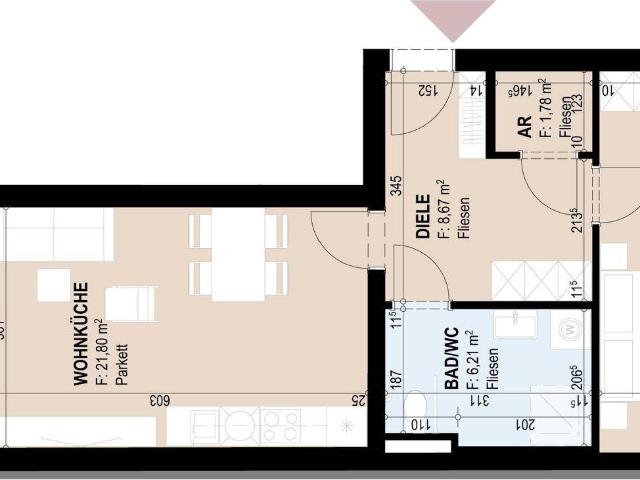 Apartment mieten in Gries, Gersdorf-Feistritz
