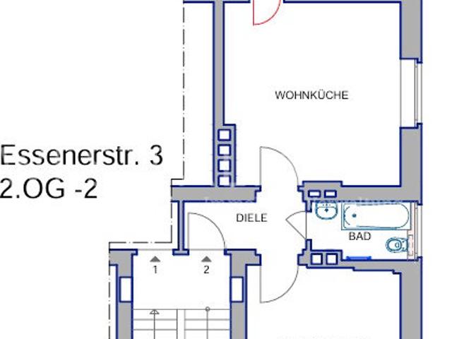 Apartment mieten in Mülheim, Nordrhein-Westfalen