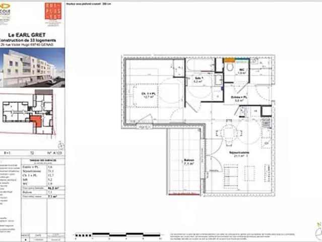 Appartement vente à Lyon, Rhône