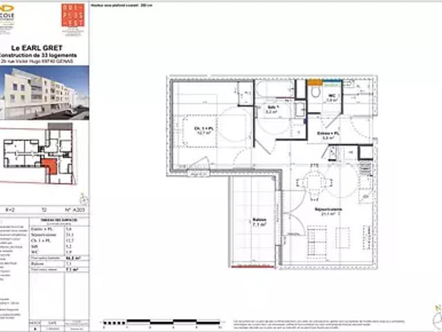 Appartement vente à Lyon, Rhône