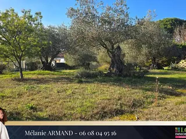 Terrain vente à Nîmes, Générac