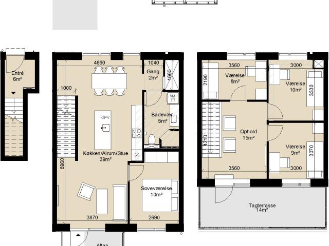Hus til leje i Pilegårdskvarteret, Tårnby