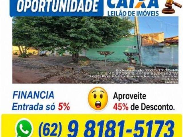 Casa venda em Região Geográfica Imediata de Palmeiras de Goiás, Indiara