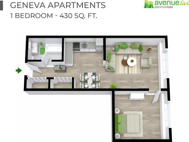 Apartment for rent in Saskatoon, Saskatchewan