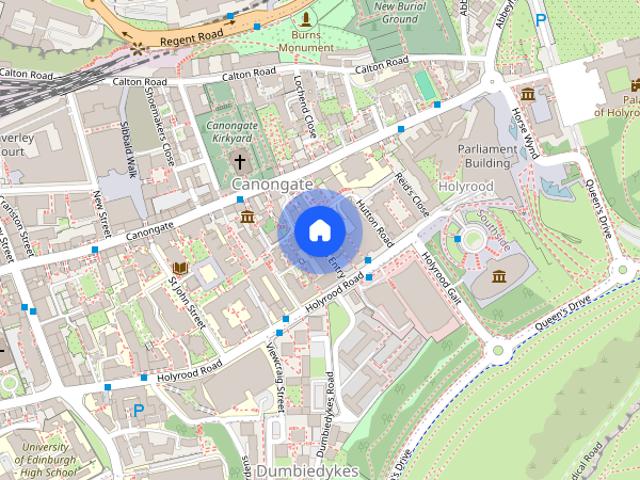 Apartment for rent in Holyrood, Old Town