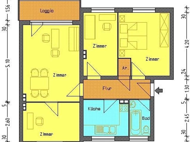 Apartment mieten in Britz, Berlin