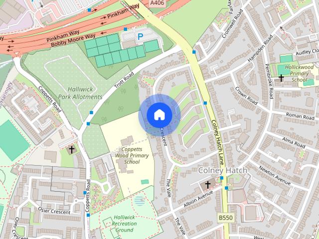 House for rent in Colney Hatch, Greater London