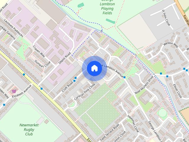 Apartment for rent in Studlands Park, West Suffolk