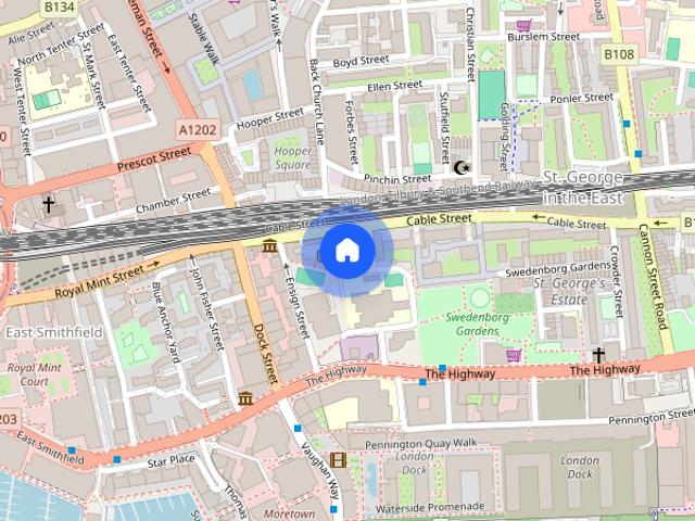 Apartment for rent in St. George in the East, Greater London