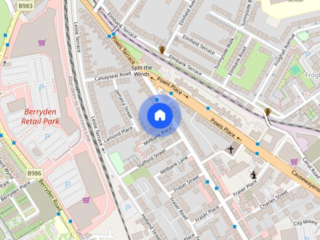 Apartment for rent in George Street, Aberdeen City