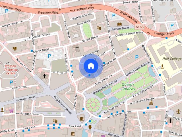 Apartment for rent in Old Town, Hull