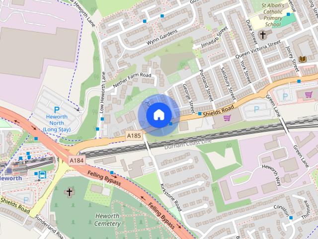 Apartment for rent in Pelaw, Gateshead
