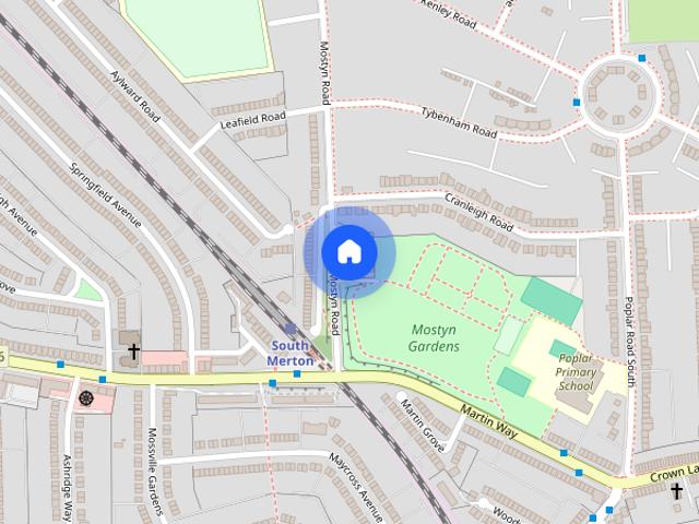 House for rent in Fulham, Merton Park