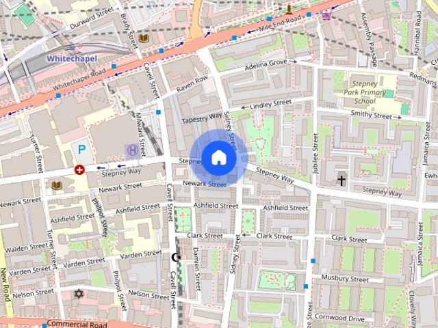 Apartment for rent in St. George in the East, Greater London