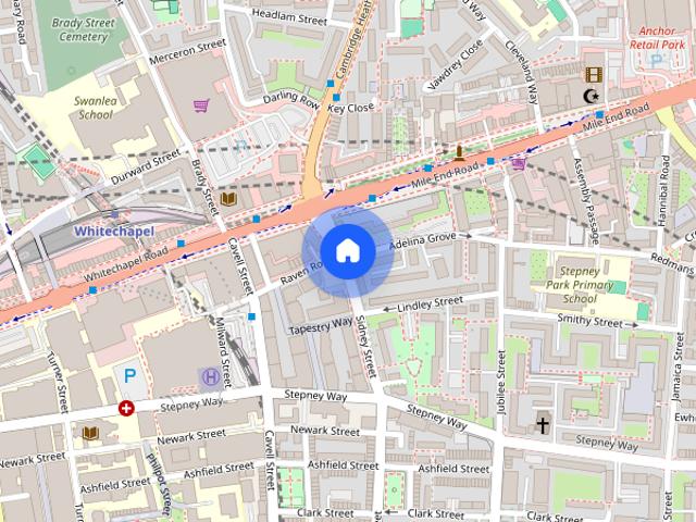Apartment for rent in London Borough of Tower Hamlets, Greater London