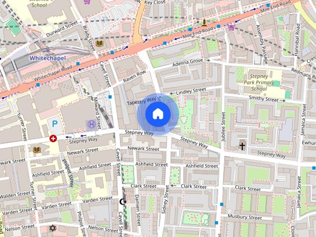 Apartment for rent in St. George in the East, Greater London