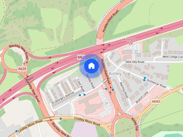 Apartment for rent in Lindley, West Yorkshire