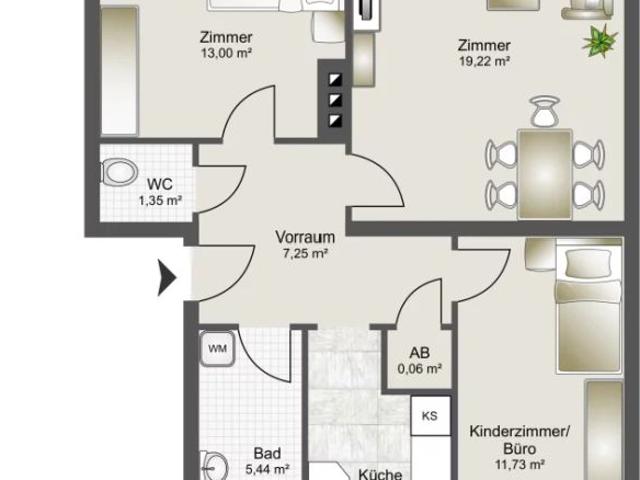 Apartment mieten in Gnigl, Salzburg