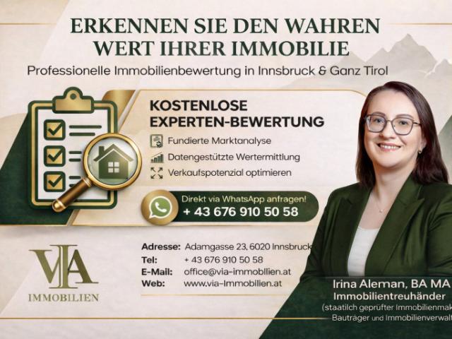 Erdgeschosswohnung kaufen in Innsbruck, Tirol