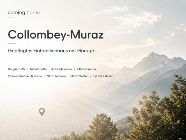 Einfamilienhaus kaufen in Collombey-Muraz, Wallis