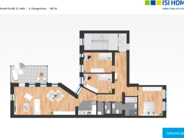 Apartment mieten in Glaucha, Halle