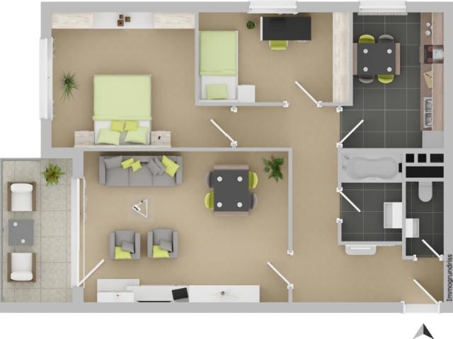 Etagenwohnung kaufen in Gersthofen