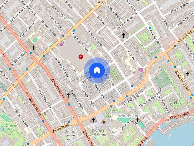 House for rent in Brompton, Greater London