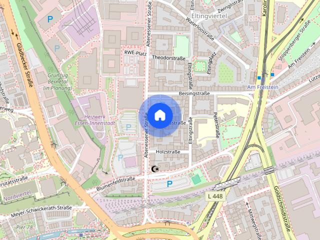 Apartment mieten in Nordviertel, Essen