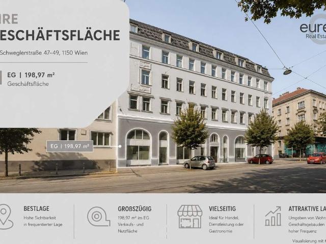 Gewerbe mieten in KG Fünfhaus, Wien